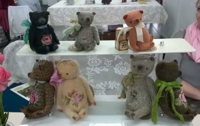 Выставка TEDDYBÄR TOTAL в Мюнстере 2015. Часть первая - мишечная. Фоторепортаж
