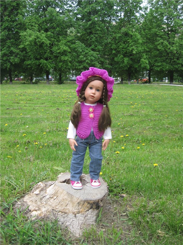 Алиса -кукла Готц. Прогулка (фото 2)