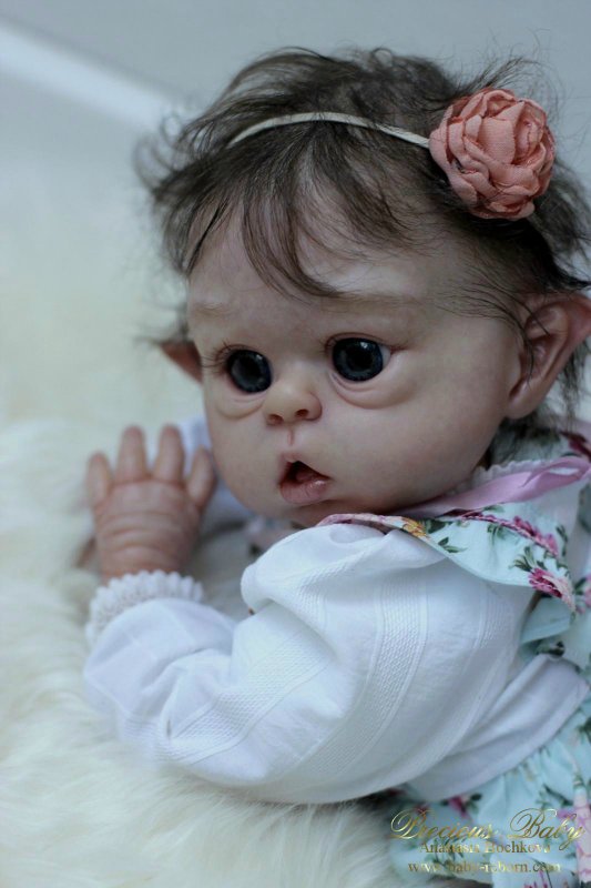 Мой бутончик - Моя Розочка! Кукла реборн Анастасии Бочковой