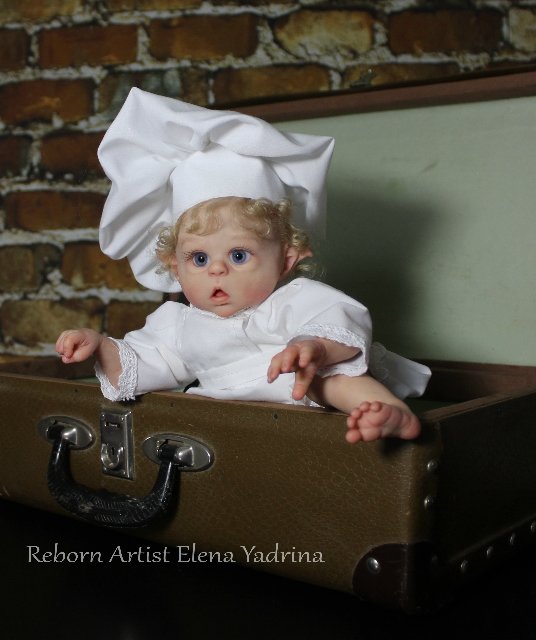 Мой маленький помощник. Куклы реборн Елены Ядриной