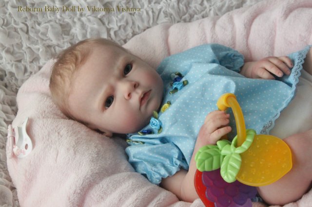 Летнее солнышко... Сабриночка. Куколка реборн Виктории Вишни (фото 6)