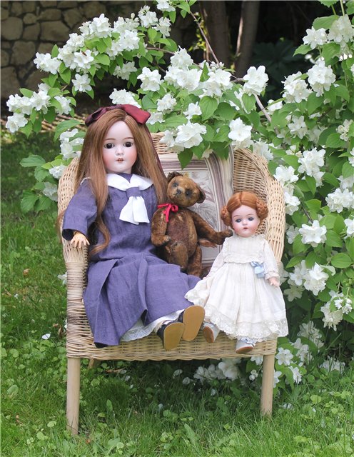 Armand Marseille Queen Louise 25" и 12" (фото 7)