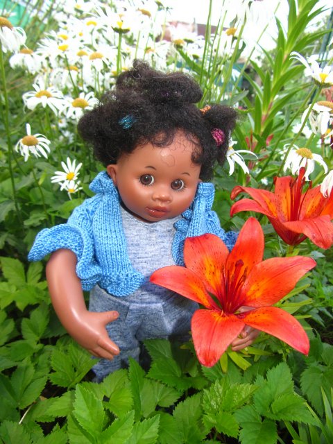 Мишельки на даче. Куклы Rosemarie Anna Muller