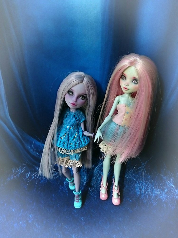 Новые перерисовки Monster High