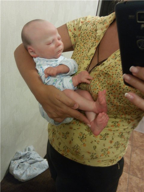 Новорожденный сплюшка реборн. Ну люблю я их и все тут