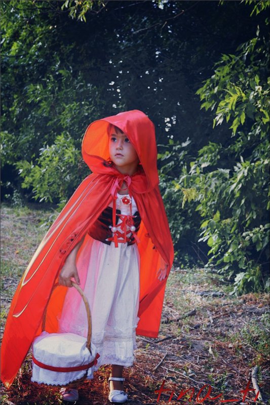 Кукла и ее девочка...Little red riding hood. Часть вторая (лесная)