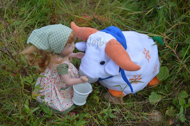 Француженка в провинции. Куклы Sylvia Natterer finouche от Petitcollin и minouche от Kathe Kruse