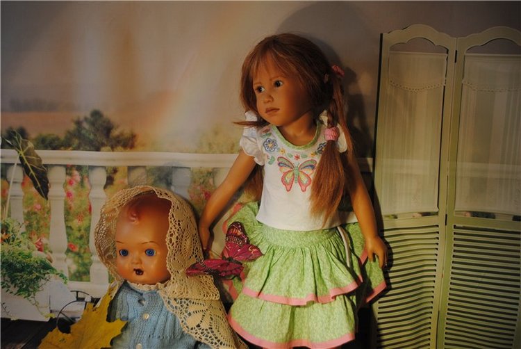 Летняя прогулка милой девочки Паулы Heidi Plusczok