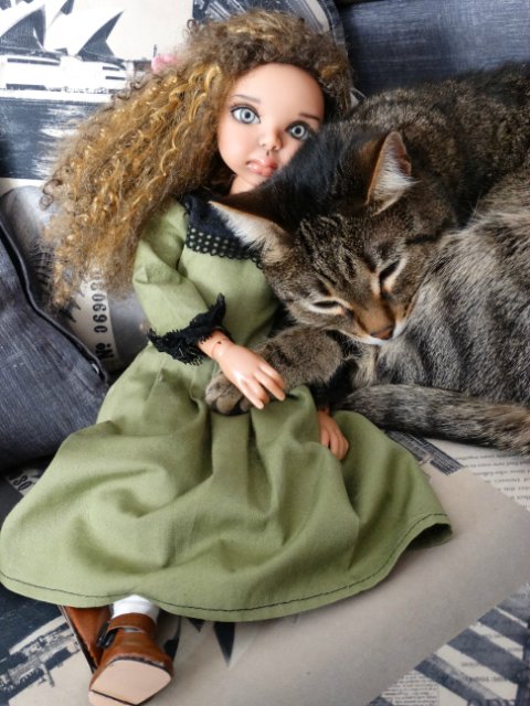 Кимми и её друг — Куклы Kim Lasher (Ким Лашер): авторские BJD (БЖД)