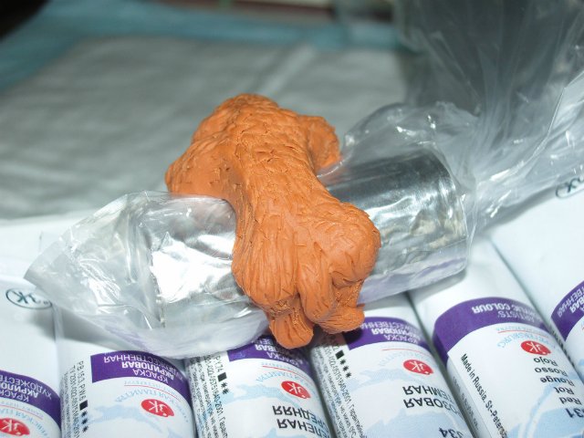 Колечко в виде щенка сделанное по мотивам работ Дзиро Миура, Jiro Miura (фото 4)