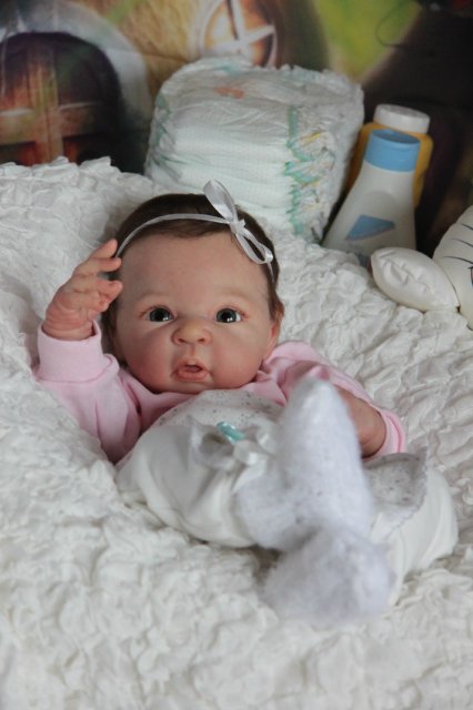 Малышка Кармен. Куколка реборн Виктории Вишни