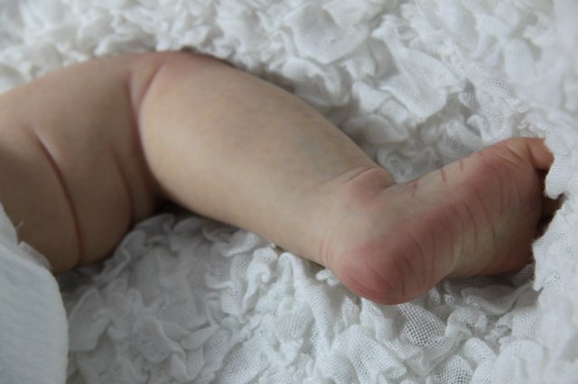 Пышка Пэрис. Куколка реборн Виктории Вишни (фото 7)