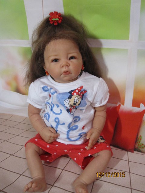 Кукла реборн Валерия из молда Лука (фото 7)