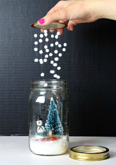 Snowglobe, снежные шары. Создаем уют своими руками