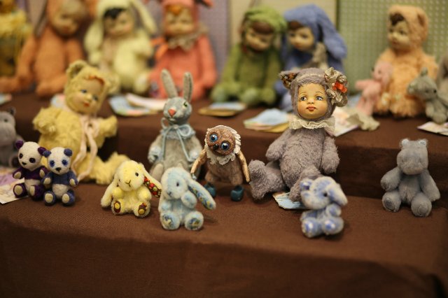 Великолепие выставки "Искусство Куклы" 11 декабря 2015 г