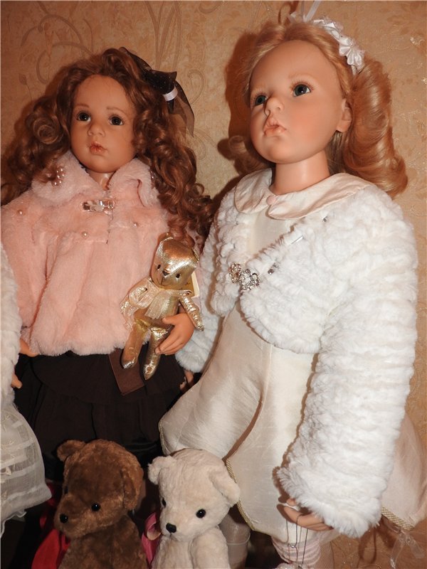 Новый Год: сладкий сон или реальность наяву. Куклы Hildegard Gunzel. Наши поздравления (фото 9)