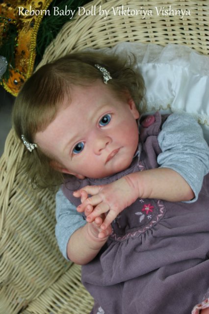 Настенька из сказки Морозко! Куколка реборн Виктории Вишни