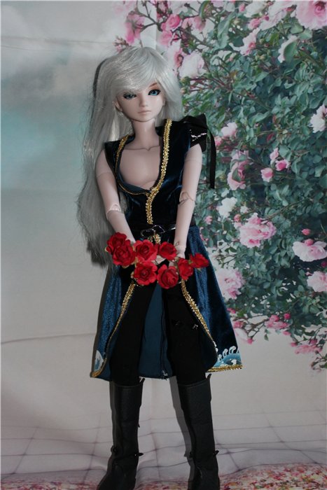 Принц-воин с невестой. Шарнирные куклы "Звезды подиума" новой волны (фото 4)