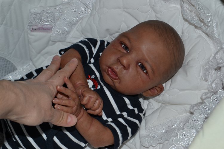 Этнический мальчик реборн (фото 2)