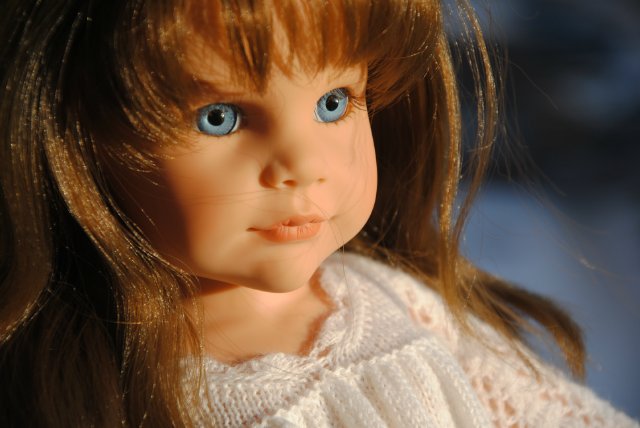 Девочка с глазами цвета неба. Редкая красавица Frania 2003 от Gotz