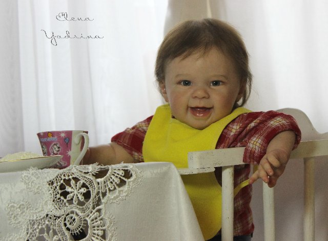 Дарю свою улыбку! Куклы реборн Елены Ядриной (фото 9)