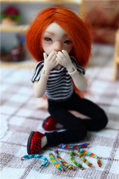 Фиби, фенечки, и прочее, прочее, прочее... Авторская бжд - мышка Лидии Снуль. BJTales (фото 5)