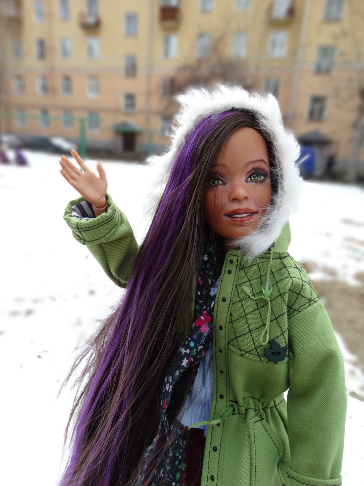 Первый снег | Бэйбики Первый снег — ООАК и кастом Барби (Barbie): репейнт