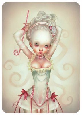 Сюрреалистические иллюстрации французской художницы Элоди LostFish или еще раз об Алисе