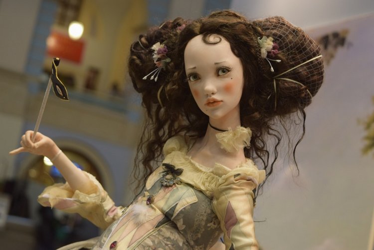 VII Московская международная выставка "Искусство Куклы". Портреты кукольной души или незримый диалог. Часть 2 (фото 10)