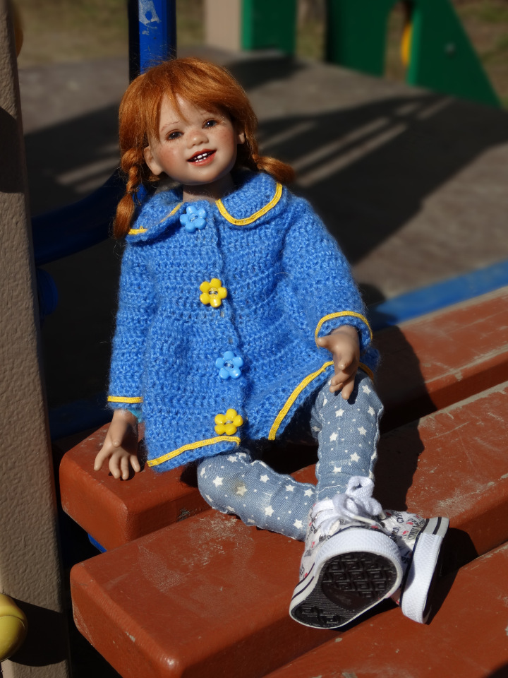 Кукла Annette Himstedt Лиля и Васька