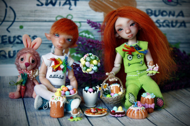 Happy Easter! Шарнирные мышки Лидии Снуль (фото 2)