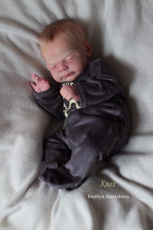 Мой реалистичный малыш реборн из молда Knox. Кукла Эмилии Аредаковой (фото 5)
