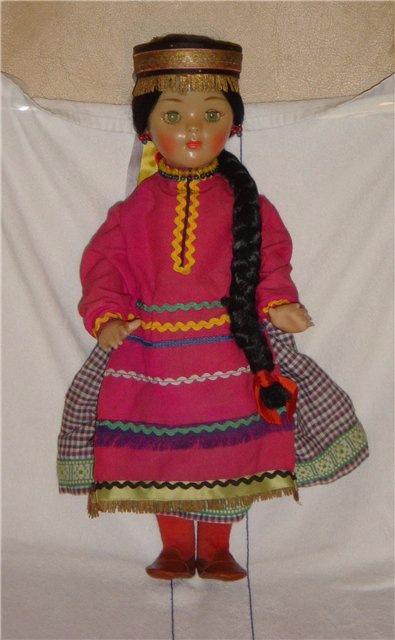 Фабрика 8 марта и серия "Куклы в старинных костюмах русских губерний"