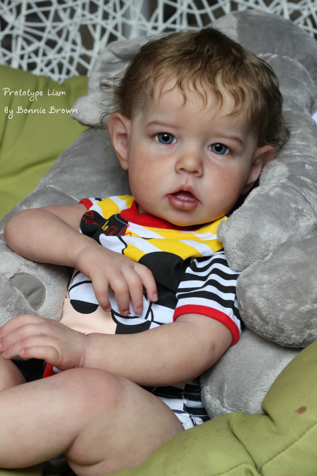 Лиам от Бонни Браун. Liam by Bonnie Brown. Кукла реборн Преображенской Светланы