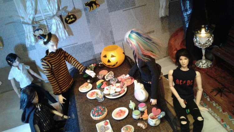 Мой кукольный Хэллоуин 2017