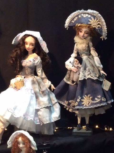 Выставка кукол в Гостином дворе - декабрь 2017 - мой взгляд - часть 6 - окончание