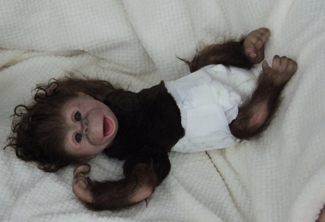 Карамелька кукла-реборн Элины Кудрявцевой