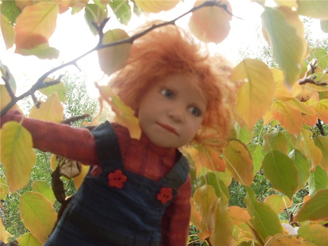 Моя подруга Осень. Коллекционная кукла