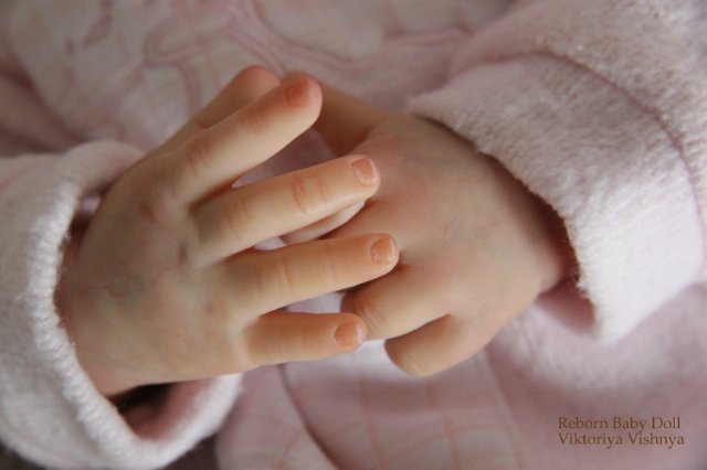 Девочка Кристочка... Куколка реборн Виктории Вишни