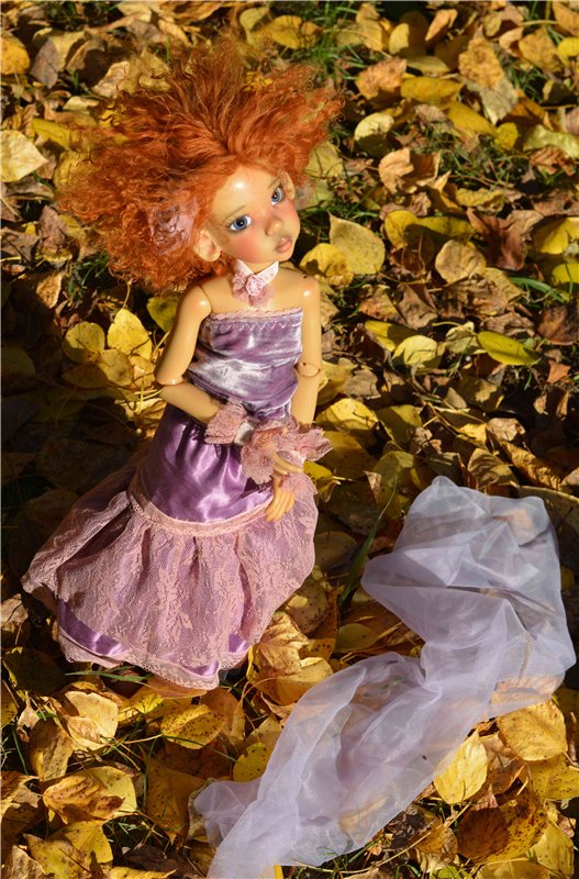Осенние мелодии. Кукла Kaye Wiggs