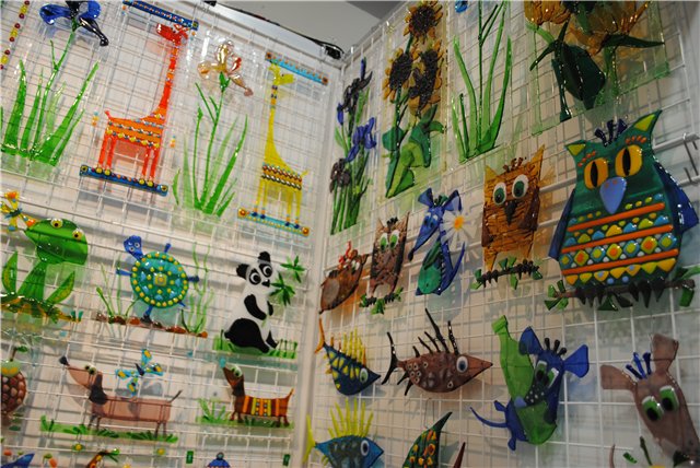 Выставка на Тишинке "Атмосфера творчества". Октябрь 2014. Начнем со второго этажа