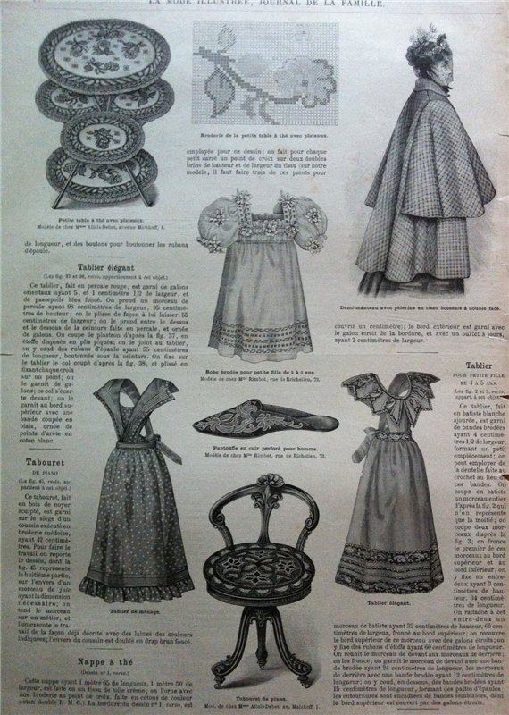 Журнал мод La Mode illustrèe (журнал для всей семьи)