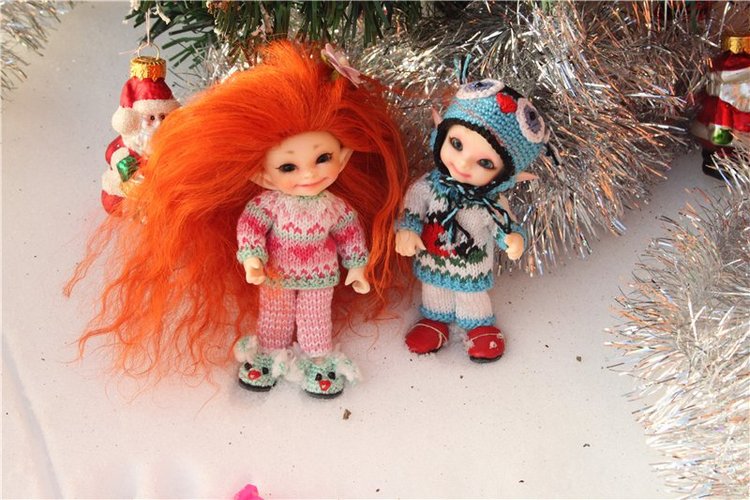 Зимняя прогулка моих крошек! Реалпуки Pupu и реалпуки Сосо (фото 9)