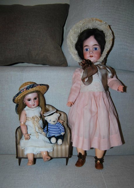 Мои любимые антикварочки — Редкие антикварные куклы и реплики: воск