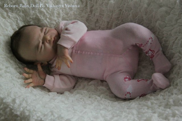Наконец... представляю вам мою куколку... Реборн Виктории Вишни