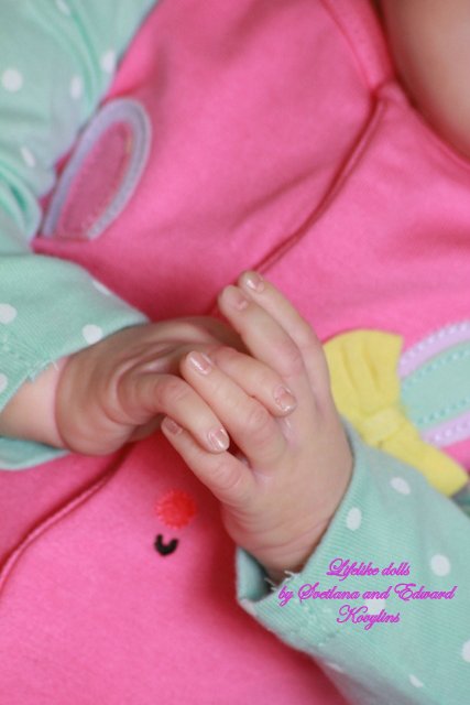 Куколка реборн Светочка из молда Тиффани от Ковылиных Светланы и Эдуарда | Бэйбики Куколка реборн Светочка из молда Тиффани от Ковылиных Светланы и Эдуарда