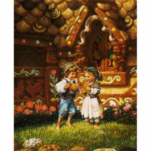 Путешествие в сказку братьев Гримм Гензель и Гретель. Великолепие творчества Zofia & Henry Zawieruszynski (фото 5)