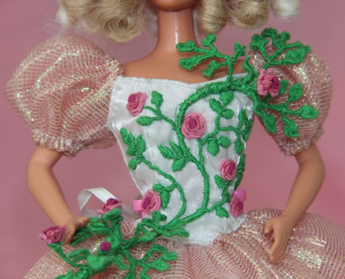 Простушка и розовый куст — Реставрация и преображение кукол: ремонт