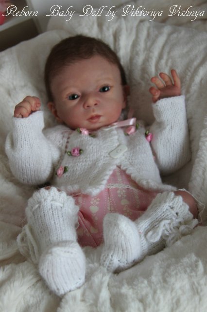 Аделиночка 2... Куколка реборн Виктории Вишни