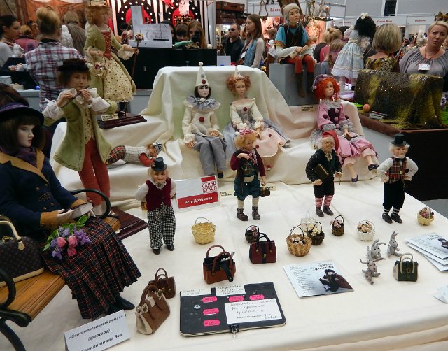 XI Международный Салон кукол на Тишинке в Москве 2015. То, что увидел мой фотоаппарат... Фотоотчет